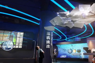 星际启航 航天与宇宙的起源展示馆多媒体设计解析
